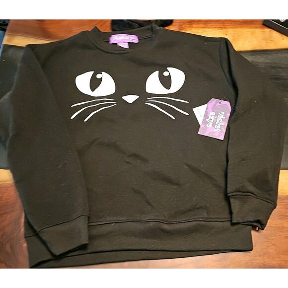 Violet Sky Top. Skort & Headband Cat Face W/ Ears Extra Large 14-16 Girls - Picture 3 of 6